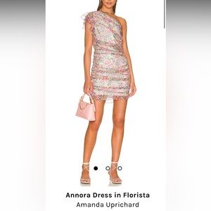 Amanda Uprichard One shoulder dress
